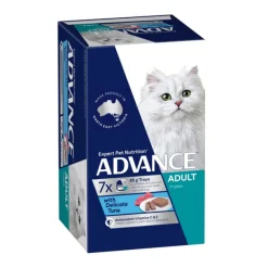 Advance Adult Cat Delicate Tuna 85g x 7 Trays/Box