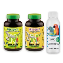 Advanced Bird Breeding COMBO Nekton S 150g + Nekton E 140g + Vetafarm Calcivet 100ml