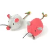 Allpet Pounce N Play Mice with Bells on Tail 2 Pack