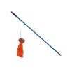 Allpet Pounce N Play Orange Octopus Wand Cat Toy