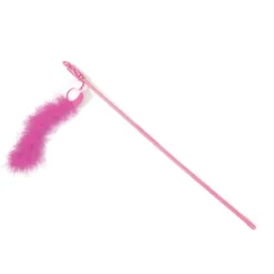 Allpet Pounce N Play Pink Teaser Wand