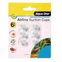 Aqua One Airline Suction Cups 6 Pack