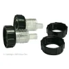 Aqua One Pondmaster UVC 9w to 36w Inlet Outlet Adaptor Set #11700