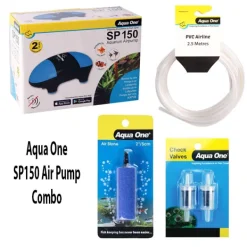 Aqua One SP150 Air Pump & Supplies COMBO