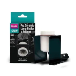 Arcadia PRO Ceramic Lamp Holder Plus Bracket
