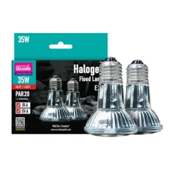 Arcadia Twin Pack: Halogen Flood Lamp 35w x 2