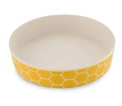 Beco Bamboo Cat Bowl Honeycomb