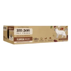 Big Dog Frozen CAT Food KANGAROO 1.38kg - CLICK & COLLECT ONLY