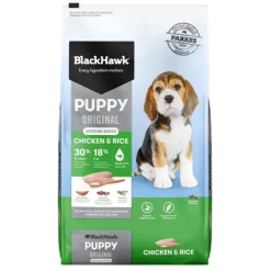 Black Hawk Original Puppy Medium Breed Chicken & Rice