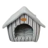 Bono Fido House Bed Striped Suede