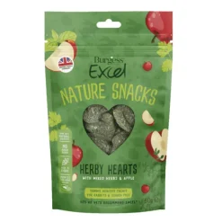 Burgess Excel Herby Hearts with Mixed Herbs and Apple 60g