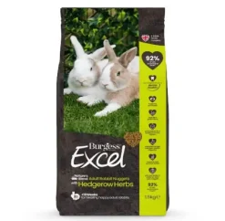 Burgess Excel Natures Blend Adult Rabbit Nuggets with Hedgerow Herbs 1.5kg