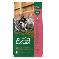 Burgess Excel Rabbit Pellets with Cranberry and Thyme for Mature Rabbits 1.5kg