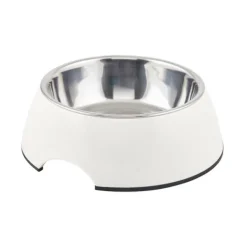 Catit 2-in-1 Cat Dish White