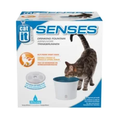 Catit Senses Drinking Fountain 3L with Water Softening Filter