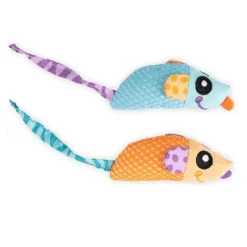 Catstages Catnip Chew Mice 2pk