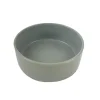 Cattitude Zen Ceramic Cat Bowl Grey