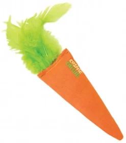 Cosmic Catnip Filled Toy Carrot