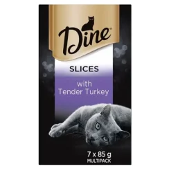 Dine Daily Cuts in Gravy with Turkey 7x85g Box