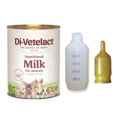 Di-Vetelact Milk Replacer 375g with Bottle & Teat