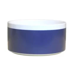 DOGUE Ceramic Dog Bowl Classic Collection Navy