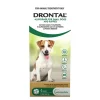 Drontal Allwormer Tablets For Small Dogs & Puppies 4 x 3kg Tablets