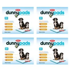 Dunny Pads Anti Slip Puppy Training Pads 50 Pack x 4 BULK BOX BUY 200 PADS