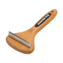 Essential Dog Natural Bamboo Deshedding Tool