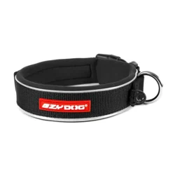 Ezy Dog Neo Classic Neoprene Dog Collar Black