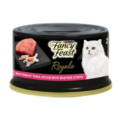 Fancy Feast Royale Whitemeat Tuna Affair with Seafood Strips