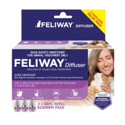Feliway Diffuser REFILL 48mL x 3 Pack