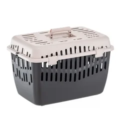 Ferplast Small Animal and Bird Transporter Grey