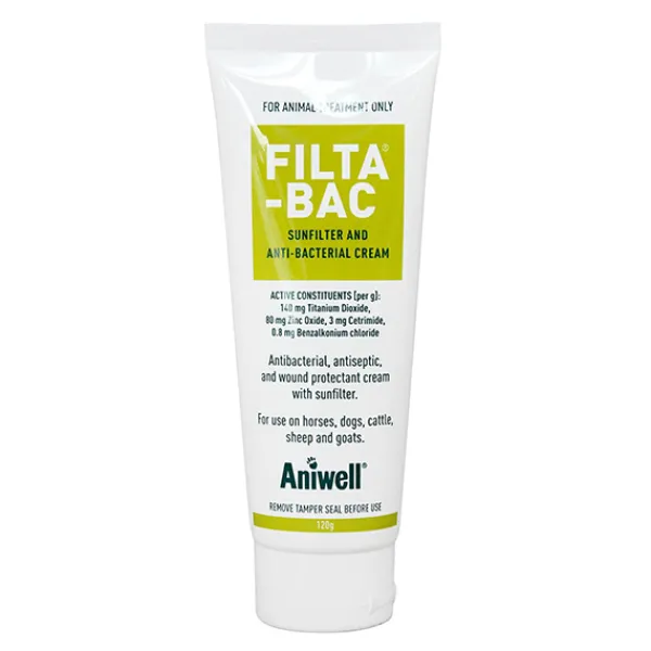 Filta Bac Sunfilter and Antibacterial Cream 120g