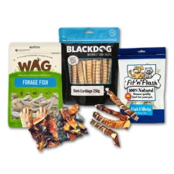 Fish Favourites Dog Treat Pack