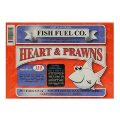 Fish Fuel Co Heart & Prawns FROZEN 110g - CLICK & COLLECT ONLY