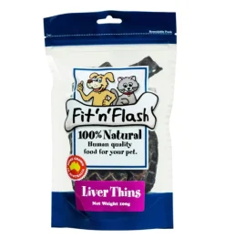 Fit n Flash Liver Thins 100g