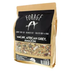 FORAGE Gourmet Macaw, African Grey & Amazon Mix 1.75kg