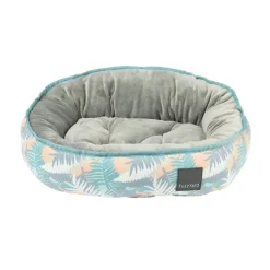 FuzzYard Pastel Palms Reversible Pet Bed