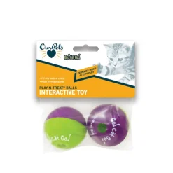 Go Cat Go Play N Treat Balls 2 Pack