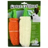 Green Critters Toy LOOFAH TWIN CARROTS