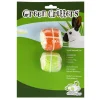 Green Critters Toy LOOFAH TWIN BALLS