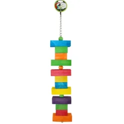 Green Parrot Bird Toy CATERPILLAR