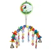 Green Parrot Bird Toy COATHANGER