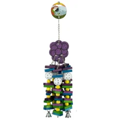 Green Parrot Bird Toy GRAPE MUNCH