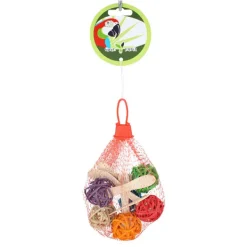 Green Parrot Bird Toy POP STICKLES 6 PACK