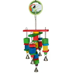 Green Parrot Bird Toy SKUZZLE