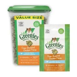 Greenies Cat Treats Oven Roasted Chicken Flavour