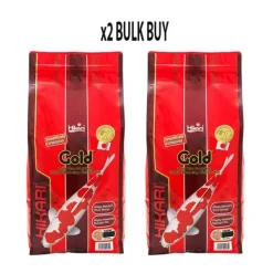 Hikari Pond Gold Colour Enhancing Pellets Large 10kg x2 BULK BUY