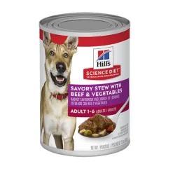 Hills Science Diet Adult Savoury Stew with Beef & Vegetables 363g