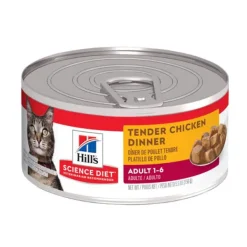 Hills Science Diet Adult Tender Chicken Dinner Tin
